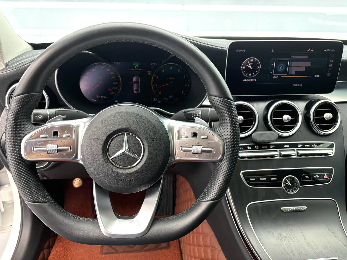 奔驰C级2021款C260L48V1.5T运动星耀臻藏版 自动挡